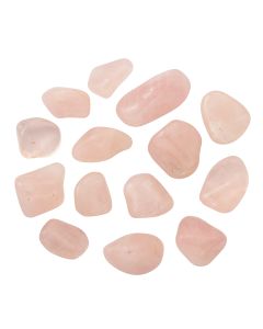 Rose Quartz 1st Quality 20-30mm Medium Tumblestone (100g) NETT