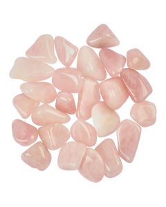 Rose Quartz Medium Tumblestones, 20-30mm, South Africa (250g) 