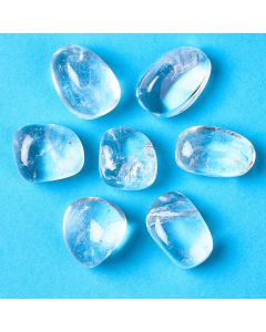 Rock Crystal (Clear Quartz) Medium Tumblestone A Grade 20-30mm (100g) NETT