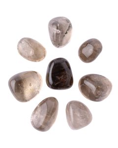 Smoky Quartz A Grade Medium Tumblestone 20-30mm, Brazil (100g) NETT