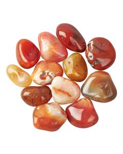 Carnelian Large Tumblestones, 30-40mm (250g) (Was £10 Now £5) NETT