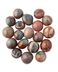 Polychrome Jasper Large Tumblestone 30-40mm, Madagascar (KG) NETT