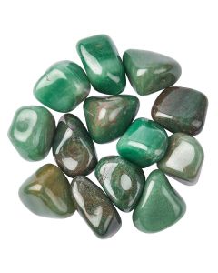 Green Quartz Large Tumblestone 30-40mm, Brazil (250g) NETT