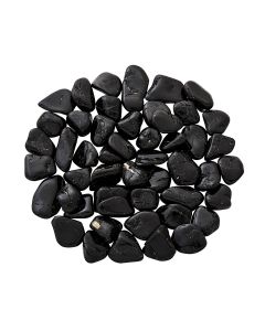 Tourmaline Black A Grade 20-30mm Medium Tumblestone (250g) NETT