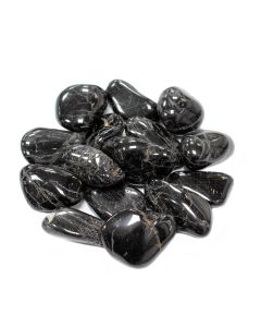 Tourmaline Black A Grade 30-40mm Large Tumblestone (250g) NETT
