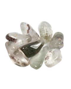 Garden Quartz Tumblestone 30-40mm Large, Brazil (100g) NETT