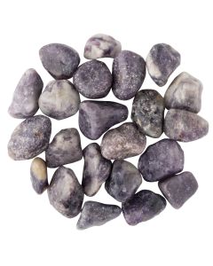 Lepidolite 20-30mm Medium Tumblestone, Brazil (250g) NETT