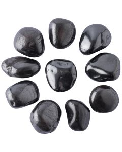 Hematite B Grade Large Tumblestone 30-40mm, Brazil (500g) 