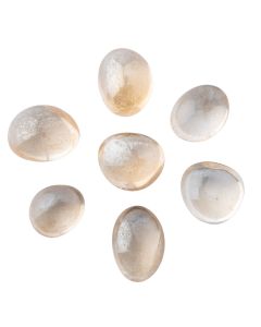 Tangerine Aura High Polish Medium Tumblestone 20-30mm, China (100g) NETT