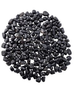 Onyx Black Small Tumblestone 10-15mm, Brazil (250g) NETT
