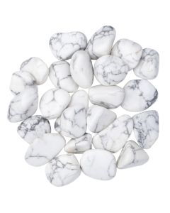 Howlite Large Tumblestone 30-40mm, China (250g) NETT