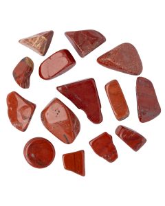 Red Jasper approx 10-50mm Tumblestone (1kg) NET