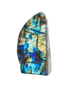 Labradorite Face Polished Cut Base Freeform, 250g-500g (1pc)