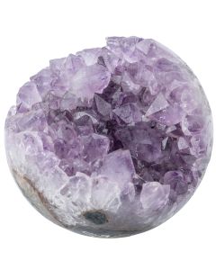 Amethyst Geode Sphere B Grade 70-80mm, Uruguay (1pc) NETT