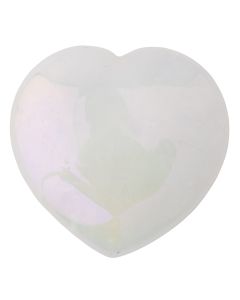Angel Aura Quartz Heart 40mm (1 Piece) NETT