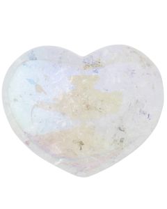 Angel Aura Quartz Puff Heart (45mm) (1pc) NETT