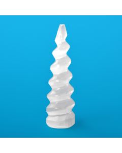 Selenite Unicorn Horn 150mm (1 Piece) NETT