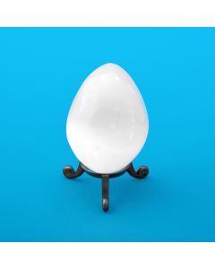 Selenite Polished Gemstone Carved Egg 65mm+ (1 Piece) NETT