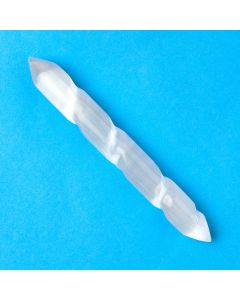 Selenite Spiral Massage Wand 150mm (1pc) NETT