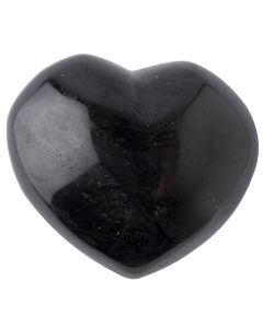 Black Tourmaline Heart in Gift Box, Madagascar 4-7cm (1pc) NETT