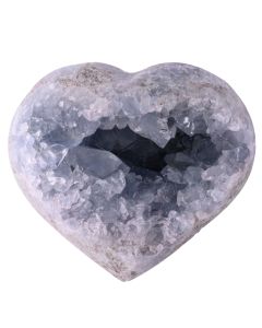 Celestite Heart 70-80mm, Madagascar (1 Piece) NETT