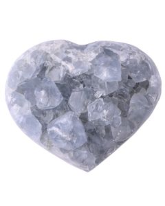 Celestite Heart 80-90mm, Madagascar (1pc) NETT