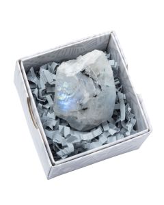Rainbow Moonstone one side polished 50-60mm, India  (1pc) NETT