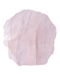 Rose Quartz Coaster 80-100mm, Madagascar (1 Piece) NETT