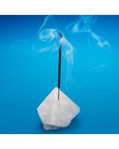 Deluxe Incense Holder Crystal Polished Point (1 Piece) NETT