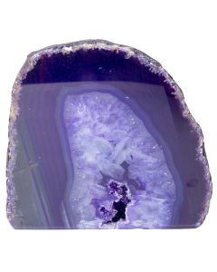 Deluxe Incense Holder Agate End Purple (1 Piece) NETT