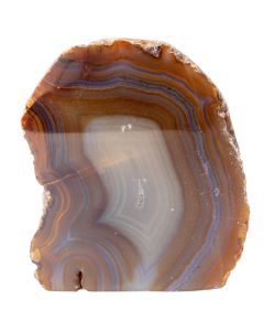 Deluxe Incense Holder Agate End Natural (1pc) NFD
