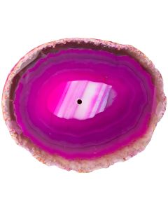 Deluxe Incense Holder Agate Slab Pink (1 Piece) NETT