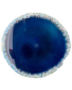Deluxe Incense Holder Agate Slab Blue (1 Piece) NETT