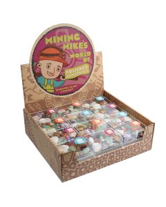 Mining Mike's A World of Polished Gemstones Retail Box (24 Piece) NETT