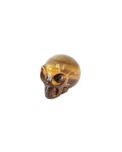 Tiger Eye Alien Skull 1.5" (1 Piece) NETT