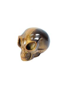 Tiger Eye Alien Skull 2" (1 Piece) NETT