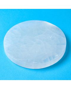 Selenite Circular Plate / Disc 14cm-15cm (1 Piece) NETT