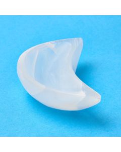Moon Shaped Selenite Bowl approx. 10cm (1pc) NETT