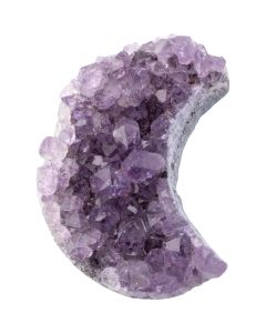Amethyst Druze Moon 30mm (1pc) NFD