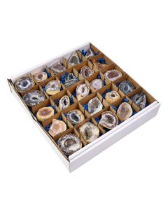 Druzy Agate Geodes, Brazil (25pcs) NETT