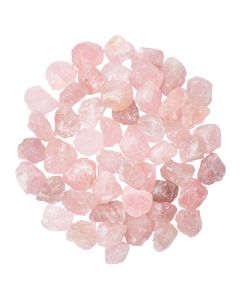 Rose Quartz Rough, Madagascar, Mini (50pcs)