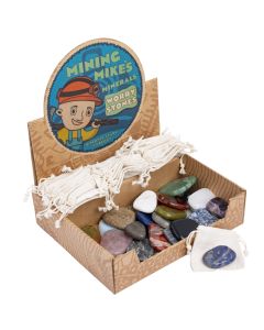 Mining Mikes Worry Stones in Ready to Retail Box (30pcs)
