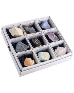 Mixed Minerals Gift Boxed with ID Card (9 Piece) NETT