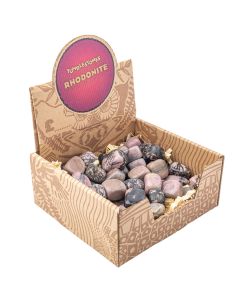 Rhodonite Tumblestone Retail Box (50pcs) NETT