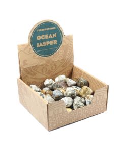 Ocean Jasper Tumblestone Retail Box (50pcs) NETT