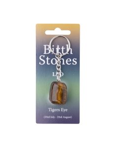 Leo, Tiger Eye Birthstone Keyring (6pcs) NETT