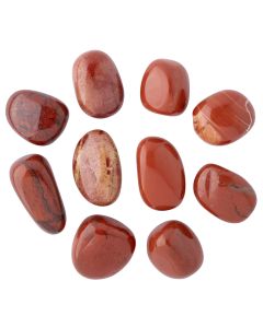 Aries, Red Jasper Birthstone Tumblestone (10pcs) NETT