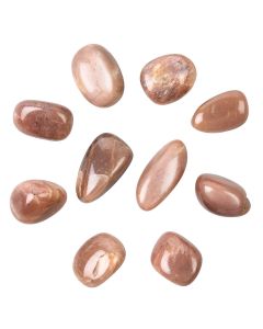 Cancer, Moonstone Birthstone Tumblestone (10pcs) NETT