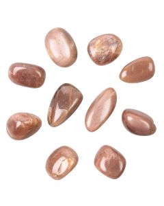 Cancer, Moonstone Birthstone Tumblestone (10pcs) NETT