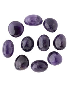 Pisces, Amethyst Birthstone Tumblestone (10pcs) NETT